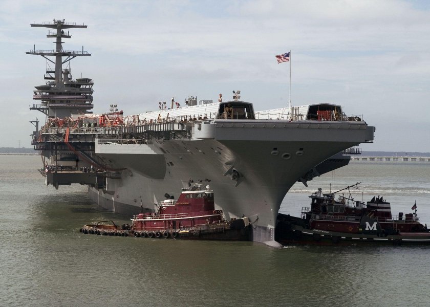 USS George h. w. Bush CVN-77