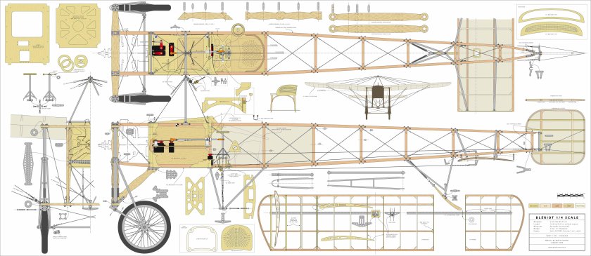 Блерио 11 кабина
