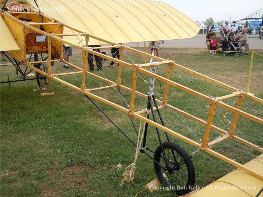 Биплан curtiss pusher