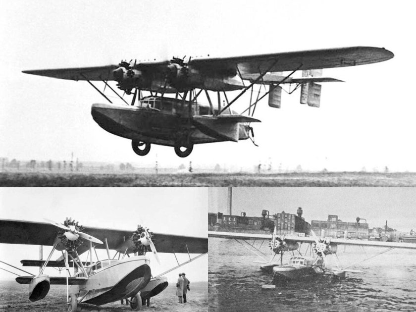 Биплан гидросамолет каталина