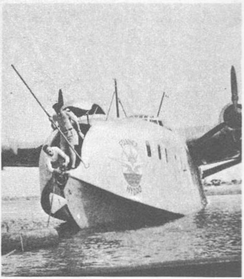 Летающая лодка boeing 314 clipper