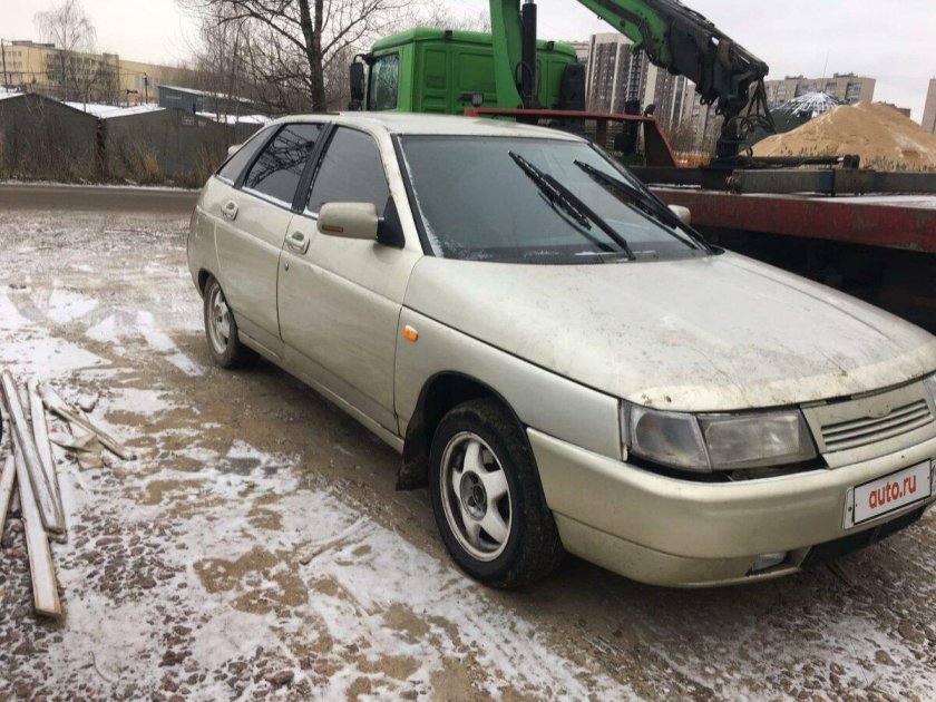 ВАЗ 2112 золотистый серый