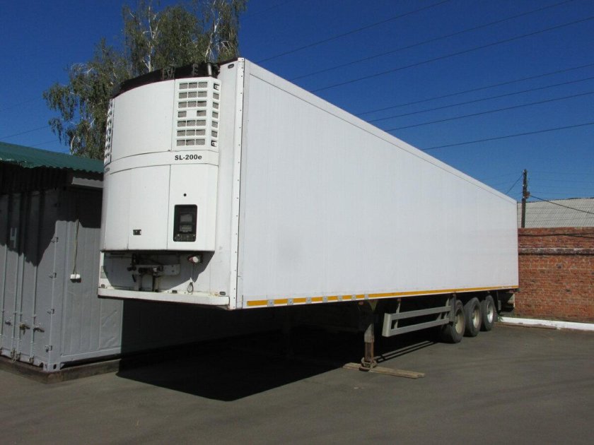 Будка для полуприцепа рефрижератора Шмитц