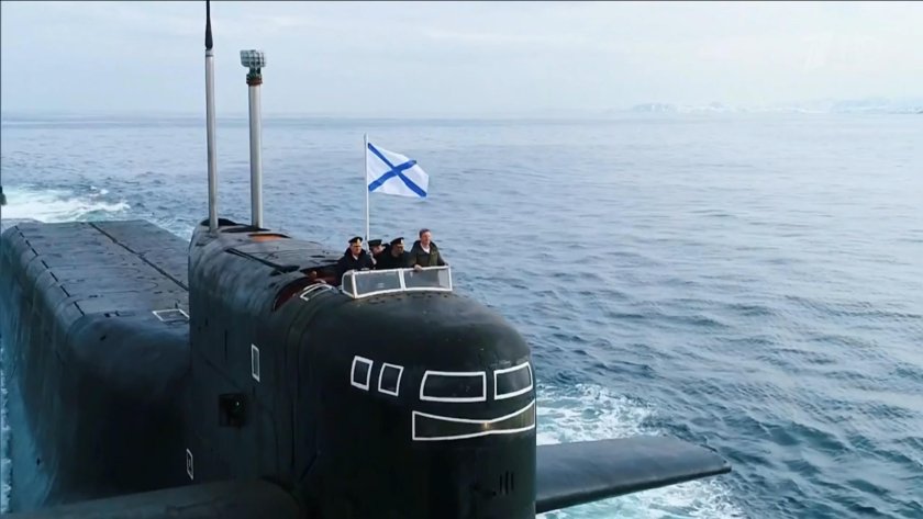 Подводная лодка 667бдрм "Дельфин"