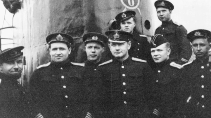 Командир с-56 Капитан-лейтенант Щедрин