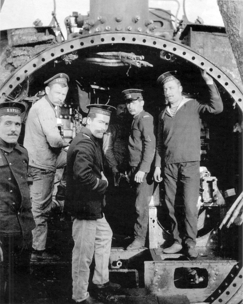 Николай 2 на подводной лодке