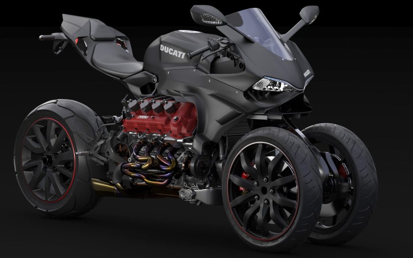 Мотоцикл концепт Дукати