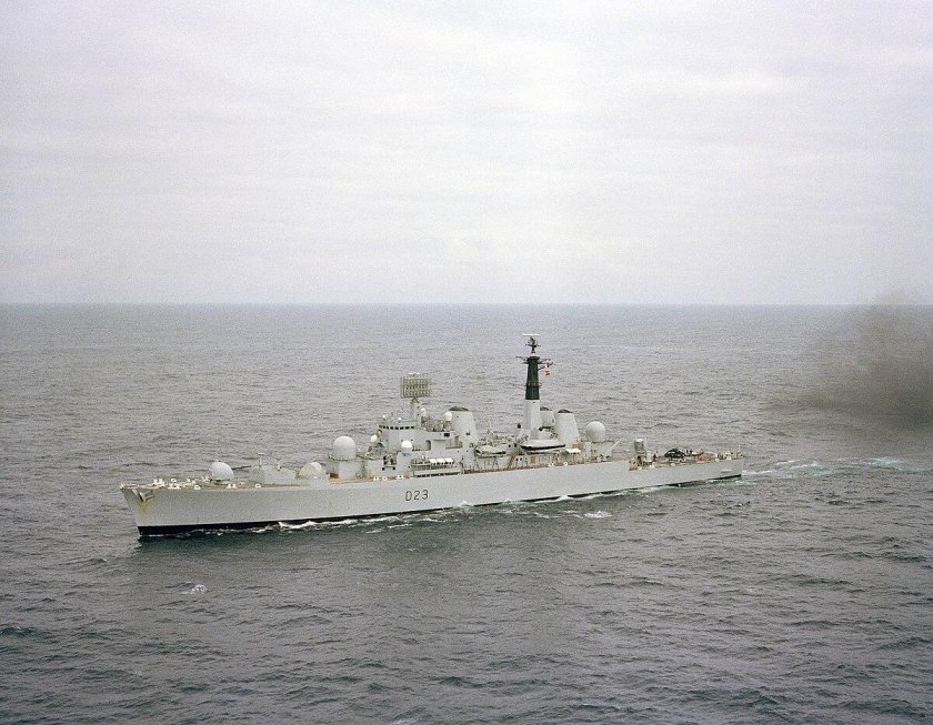 HMS Bristol 1969