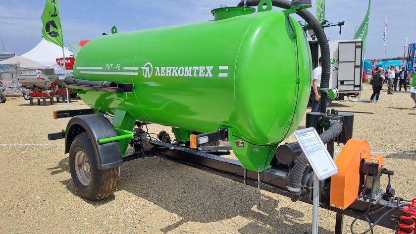 Вакуумная полуприцеп-цистерна лкт-4в