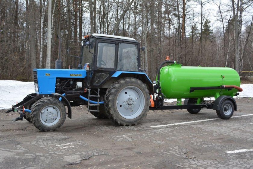 Вакуумная бочка для трактора МТЗ-82