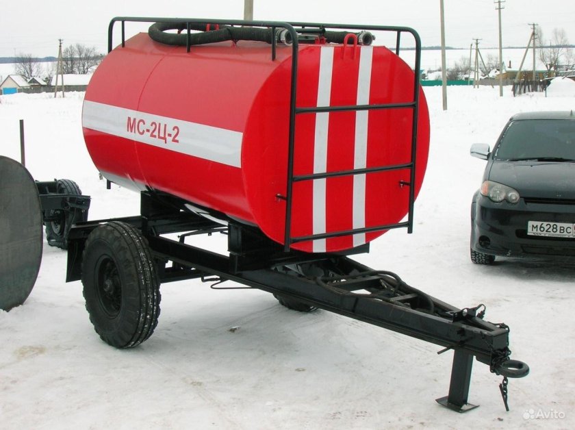 Прицепной пожарный модуль для квадроцикла ППМК-0,2