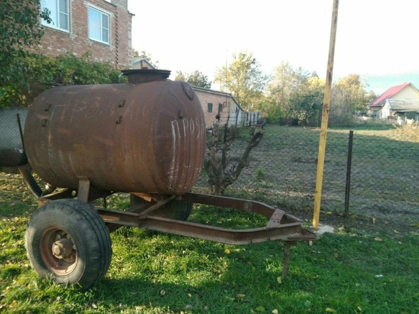 Бочка РЖТ-8 для трактора МТЗ