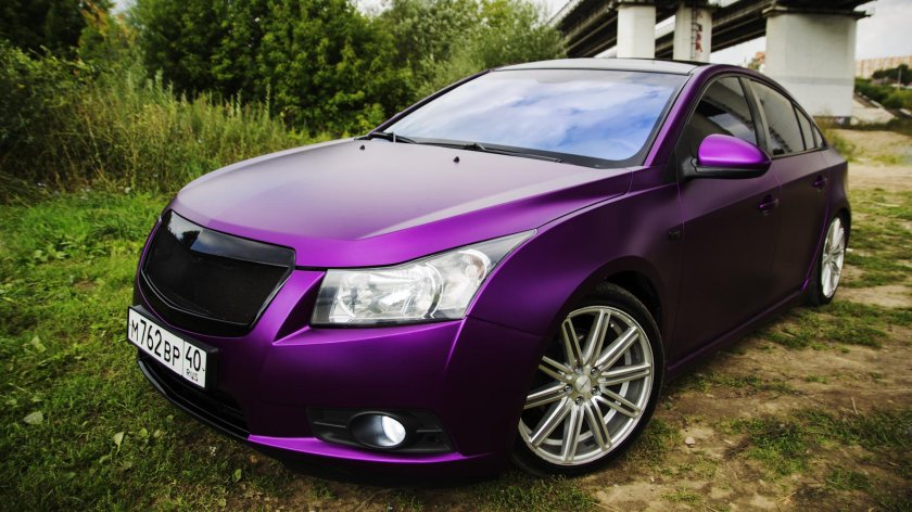 Chevrolet Cruze фиолетовый