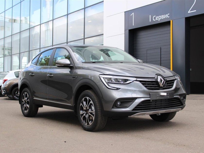 Renault Arkana серая