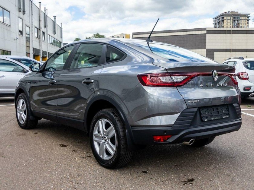 Рено аркана темно серый металлик