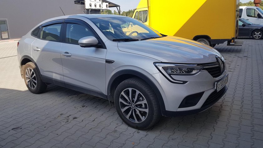 Рено аркана 2021 серая