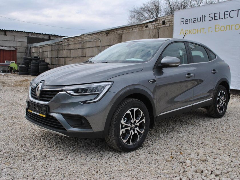 Рено аркана 2021 серая