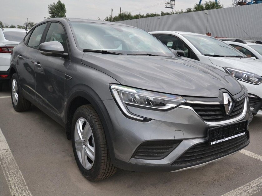 Рено аркана серый металлик