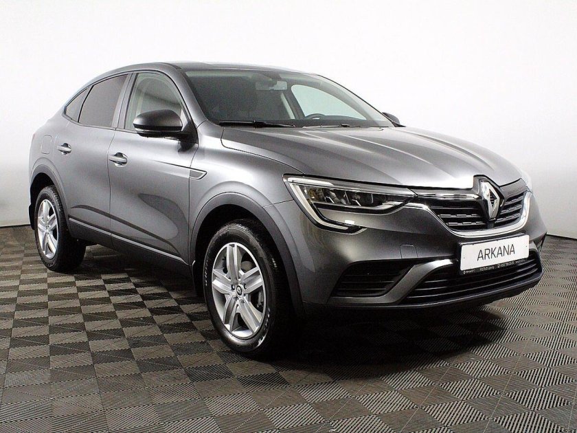 Рено аркана темно серый