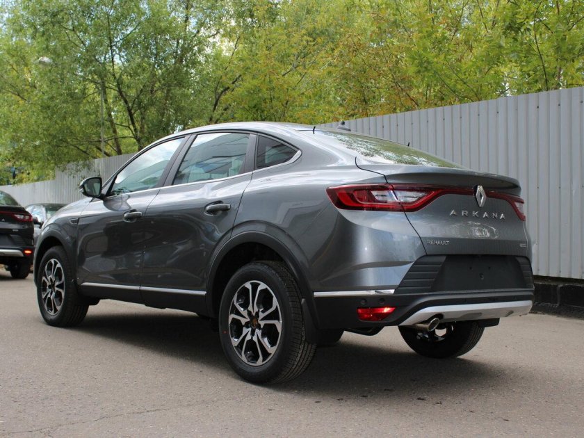 Рено аркана 2021 серая