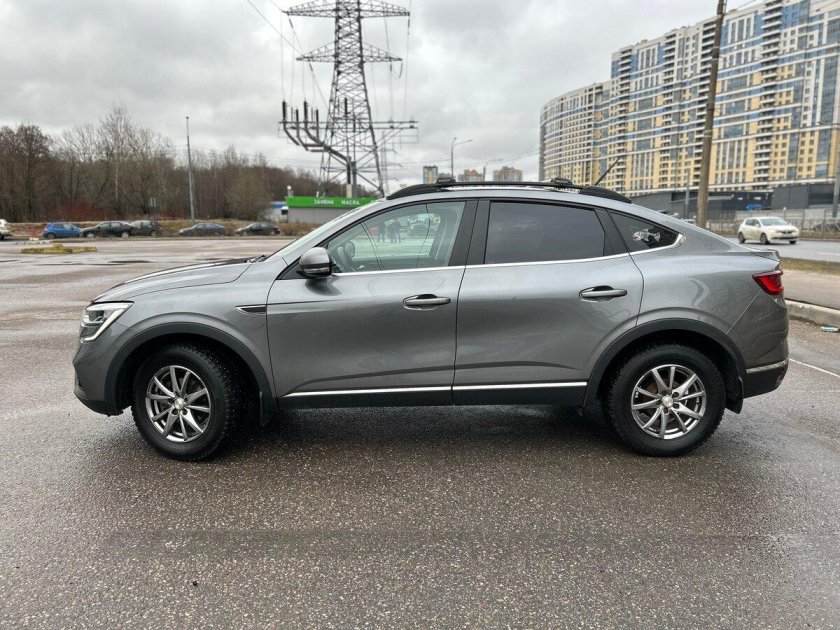 Рено аркана 2021 серая