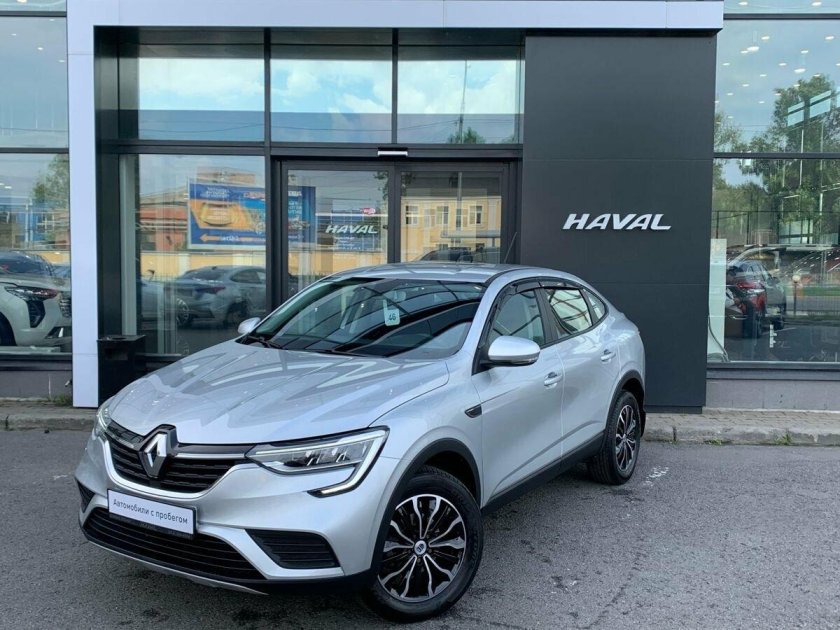 Серый Renault Arkana i 1.6 СVT (114 Л.С.) С пробегом