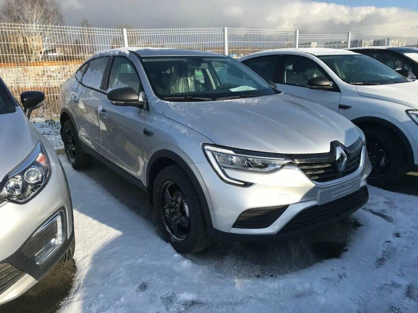 Рено аркана 2019 серый