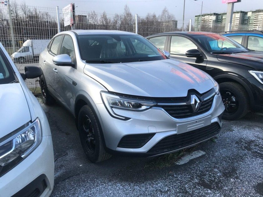 Рено аркана серая