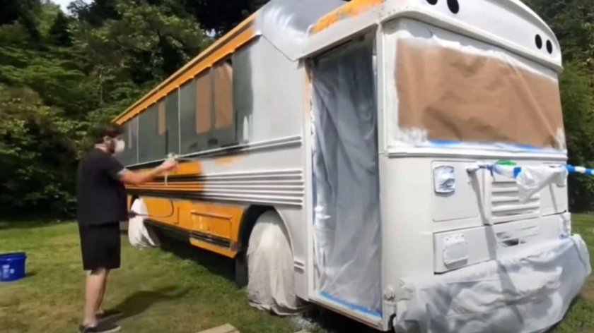 Автобус дом