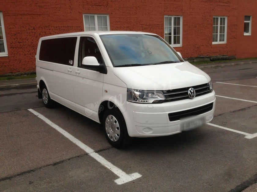 VW Caravelle t5 белый