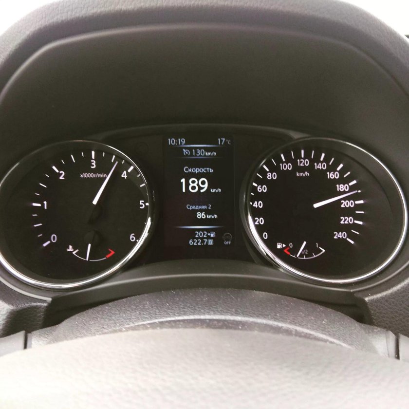 Спидометр Ниссан 140км/ч