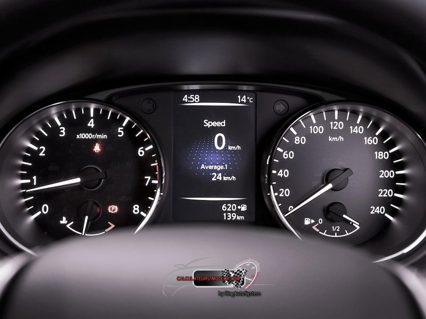 Nissan Qashqai 2008 приборная