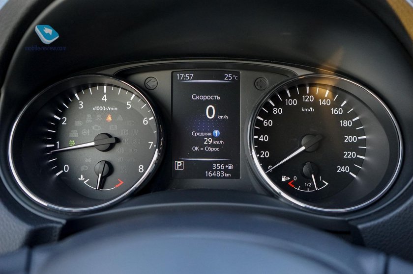 Ниссан Кашкай спидометр