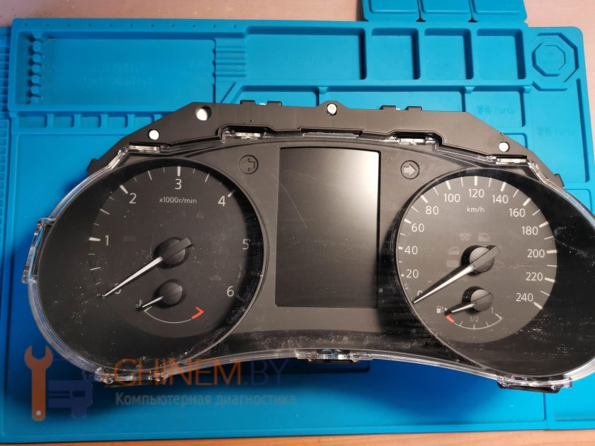 Электронный спидометр на gl 166