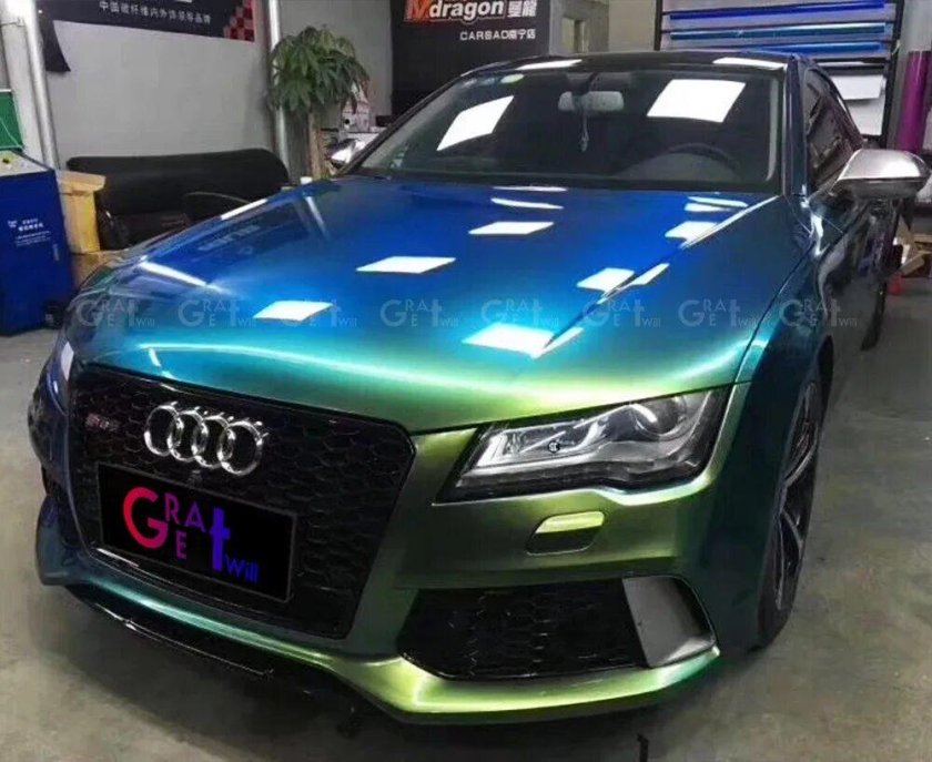 Пленка суперглянец зеленый Jungle Green