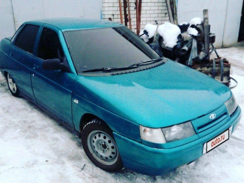 Лада 2110 цвет Афалина
