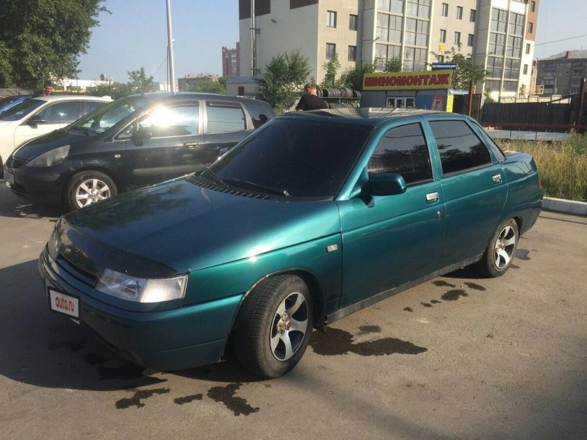 ВАЗ 2110 изумруд металлик