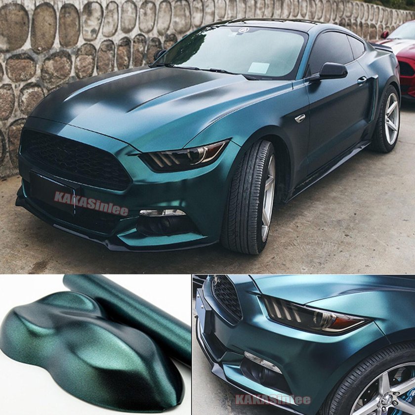 Satin Matte Chrome Metallic Vinyl Wrap