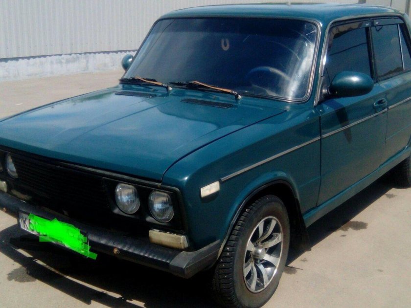 Ваз 2106 тёмно зелёная