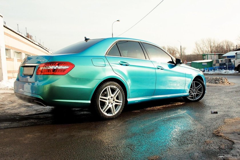 Цвет Мерседес w204 зеленый