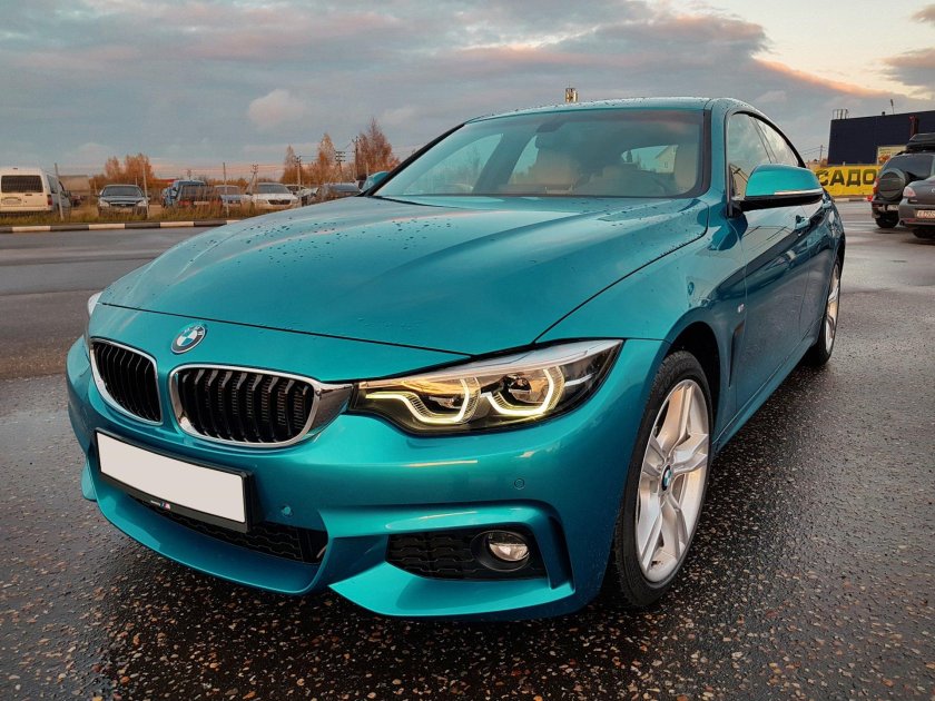 BMW m3 бирюзовая