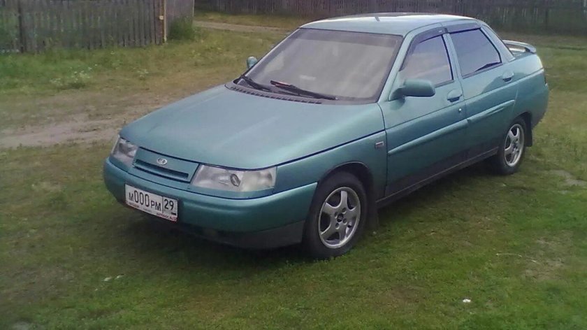 Ваз 2110 2001 года зеленый металлик