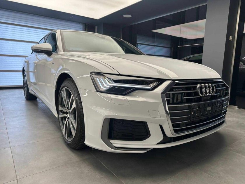 Audi a6 c8 white