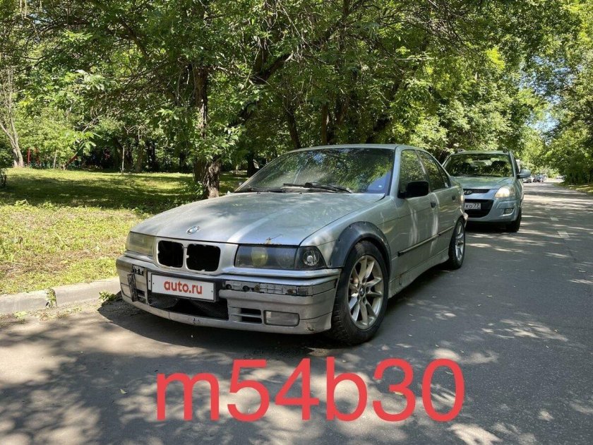 Е36 серебристая