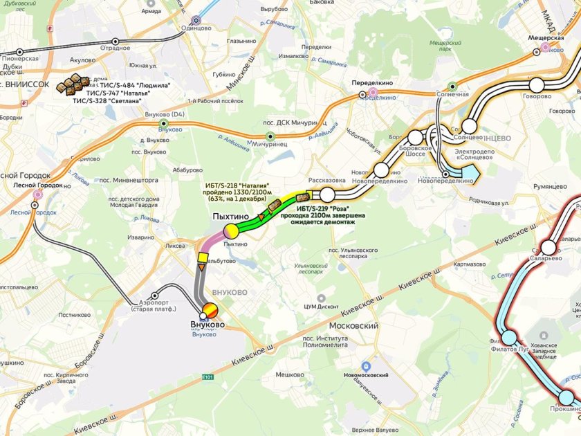 Солнцевская линия Рассказовка