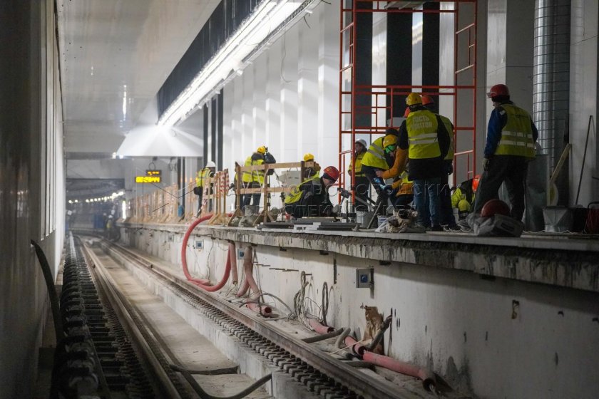 Стройка метро