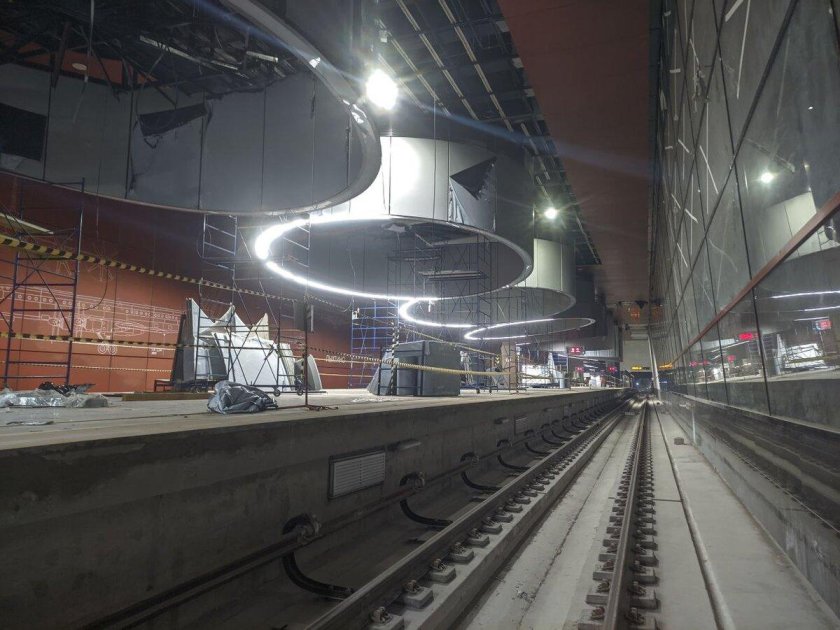 Новая станция метро