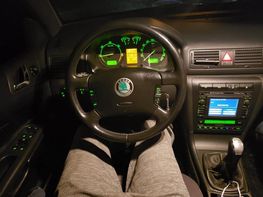Skoda Octavia mk1 салон