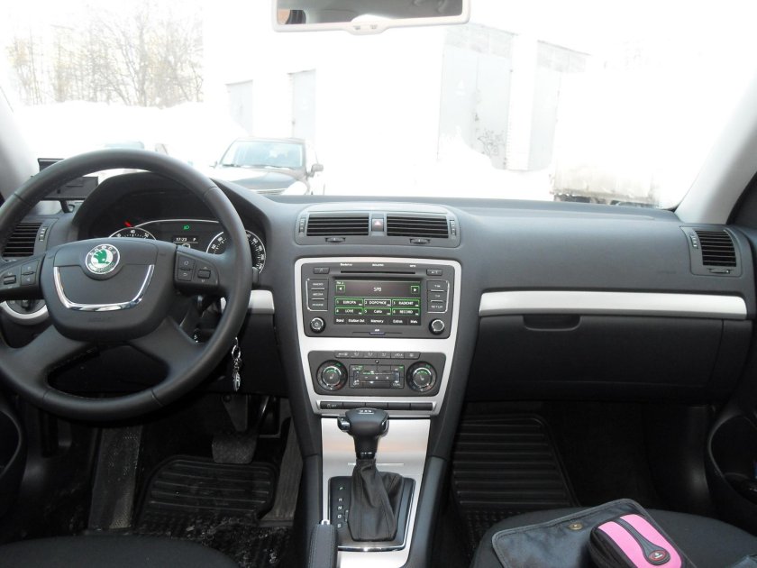 Skoda Octavia Tour 2008 салон
