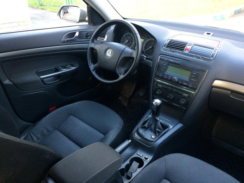 Шкода актавия 2008 салон